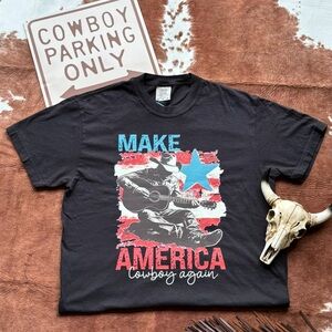 “NEW” Make America Cowboy Again T-Shirt